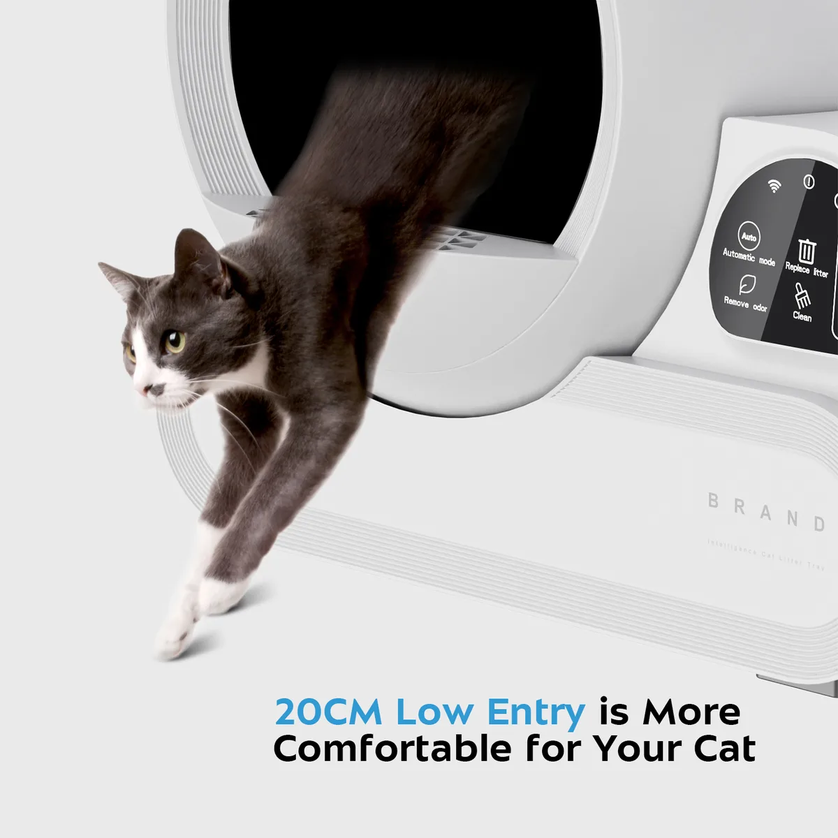 Wholesale 70L Self-Cleaning Litter Box, App Control (SKU ALB-01) - detail