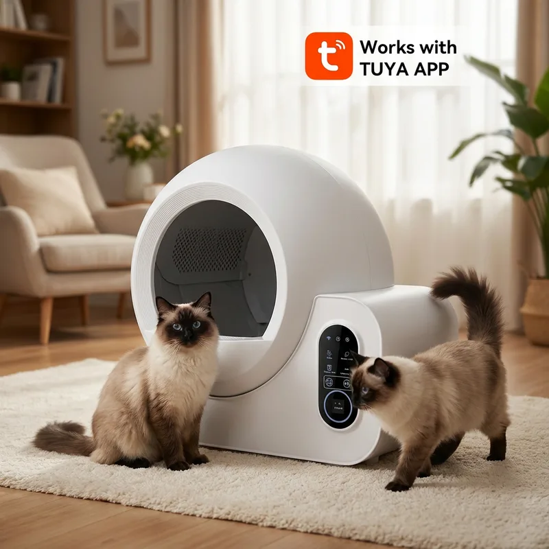 Wholesale 70L Self-Cleaning Litter Box, App Control (SKU ALB-01)