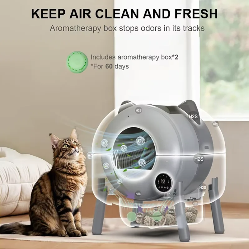 OEM Automatic Cat Litter Box with Odor Control (ALB-03)