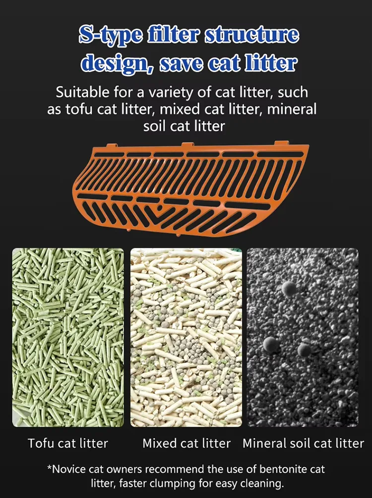 App-Controlled Self-Cleaning Cat Toilet for Retail (ALB-04) - detail