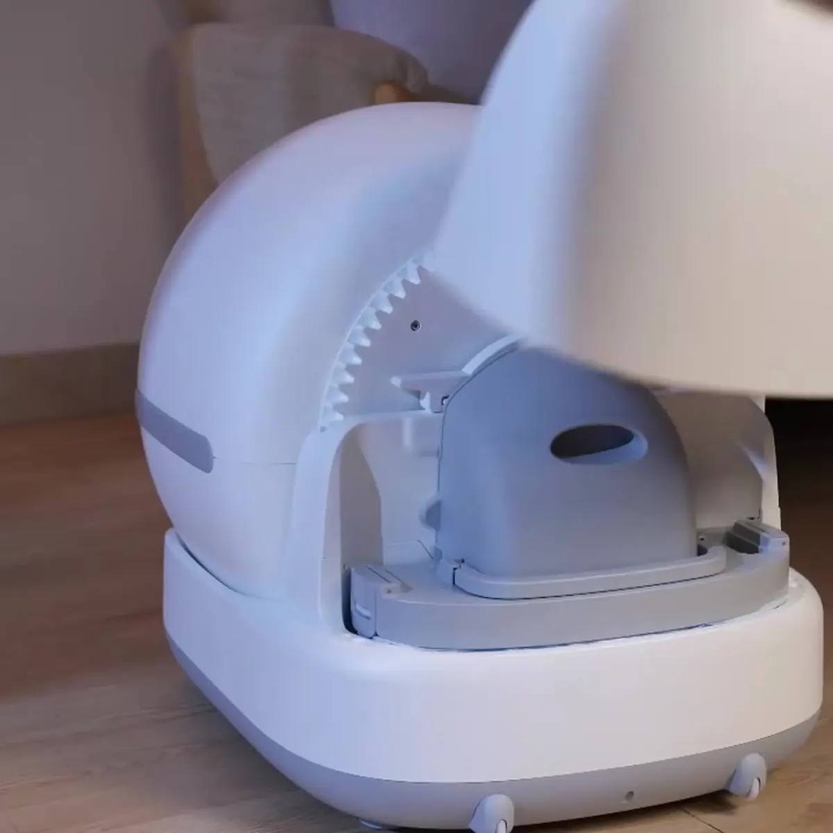 Wholesale 72L Self-Cleaning Litter Box with 1080P Camera — Tuya App (SKU PAI-LB-007) - detail