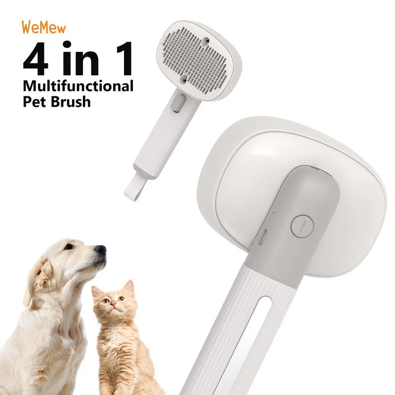 Wholesale Electric Cat Slicker Brush, Self-Cleaning (PB-01)