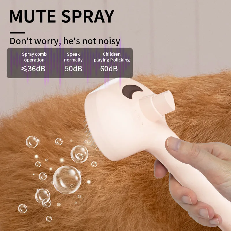 Corded Steam Cat Comb for Deshedding (PB-04)
