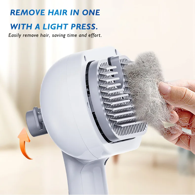 Water-Mist Cat Grooming Comb, Anti-Flyaway (PB-05) - detail