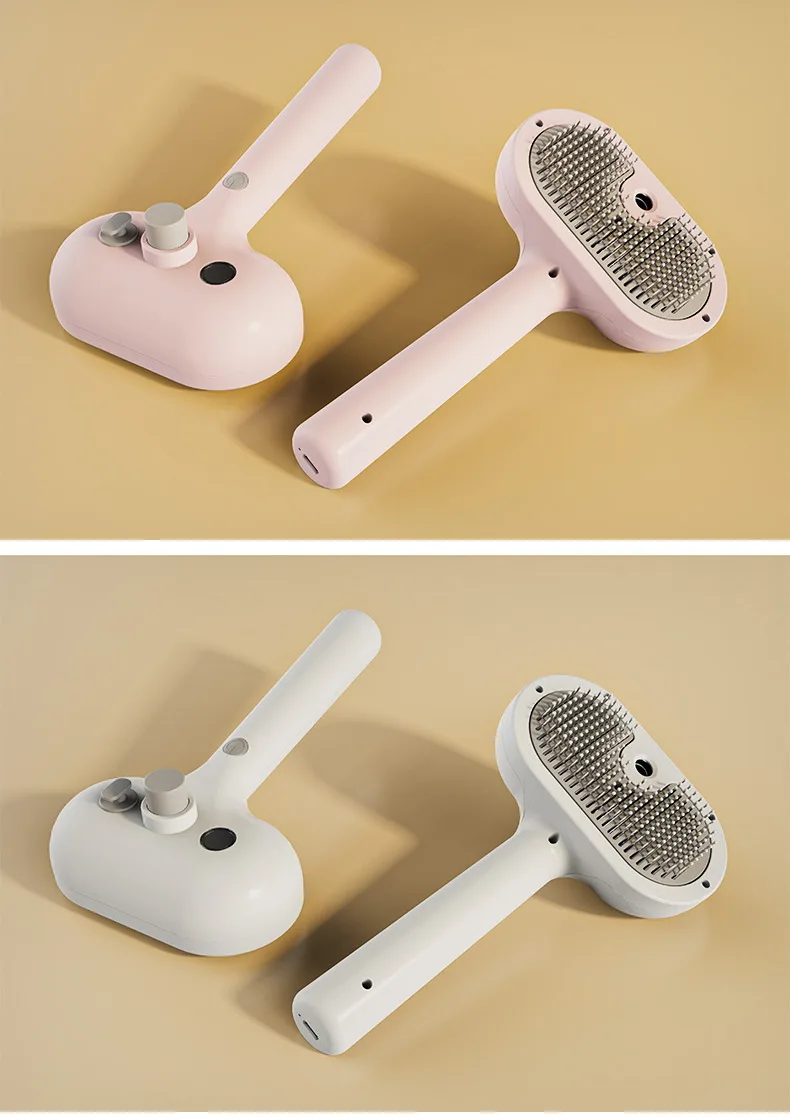 Water-Mist Cat Grooming Comb, Anti-Flyaway (PB-05) - detail