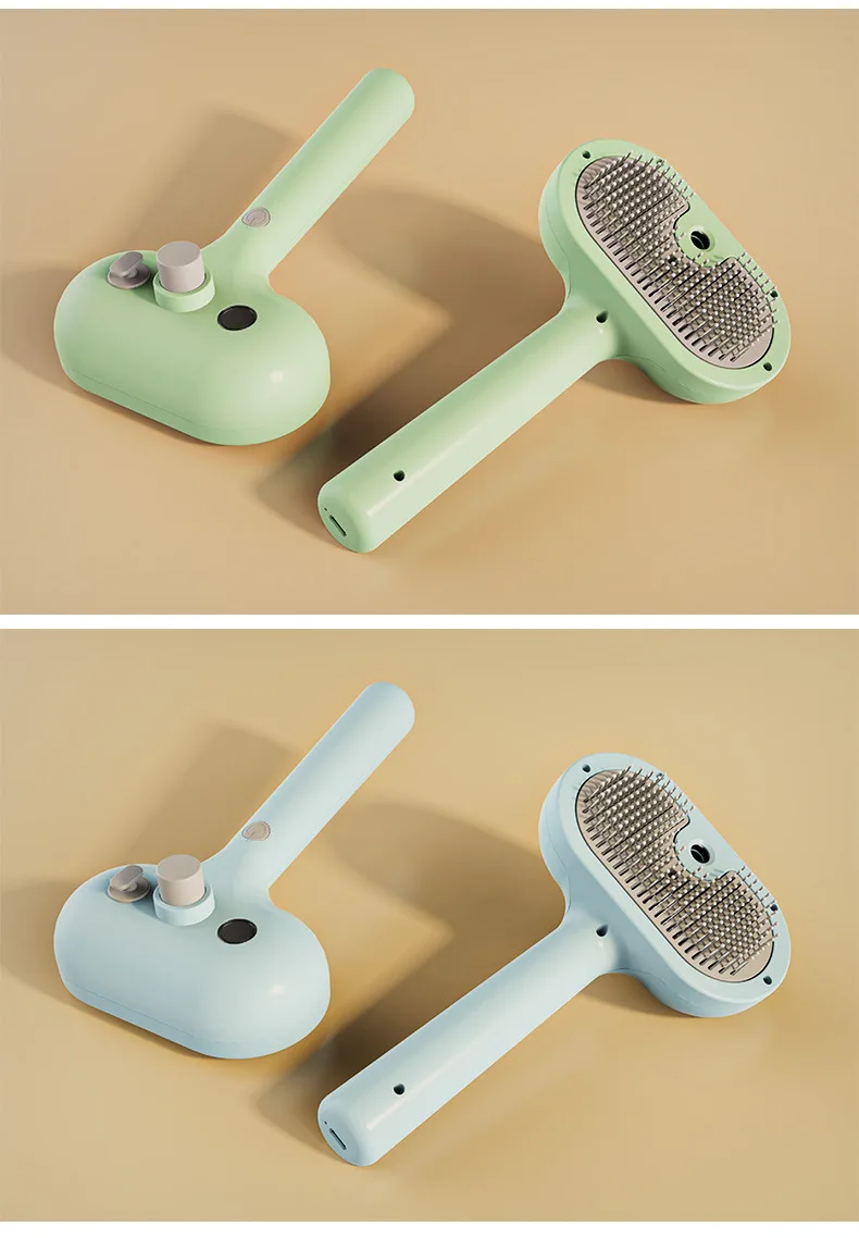 Water-Mist Cat Grooming Comb, Anti-Flyaway (PB-05) - detail