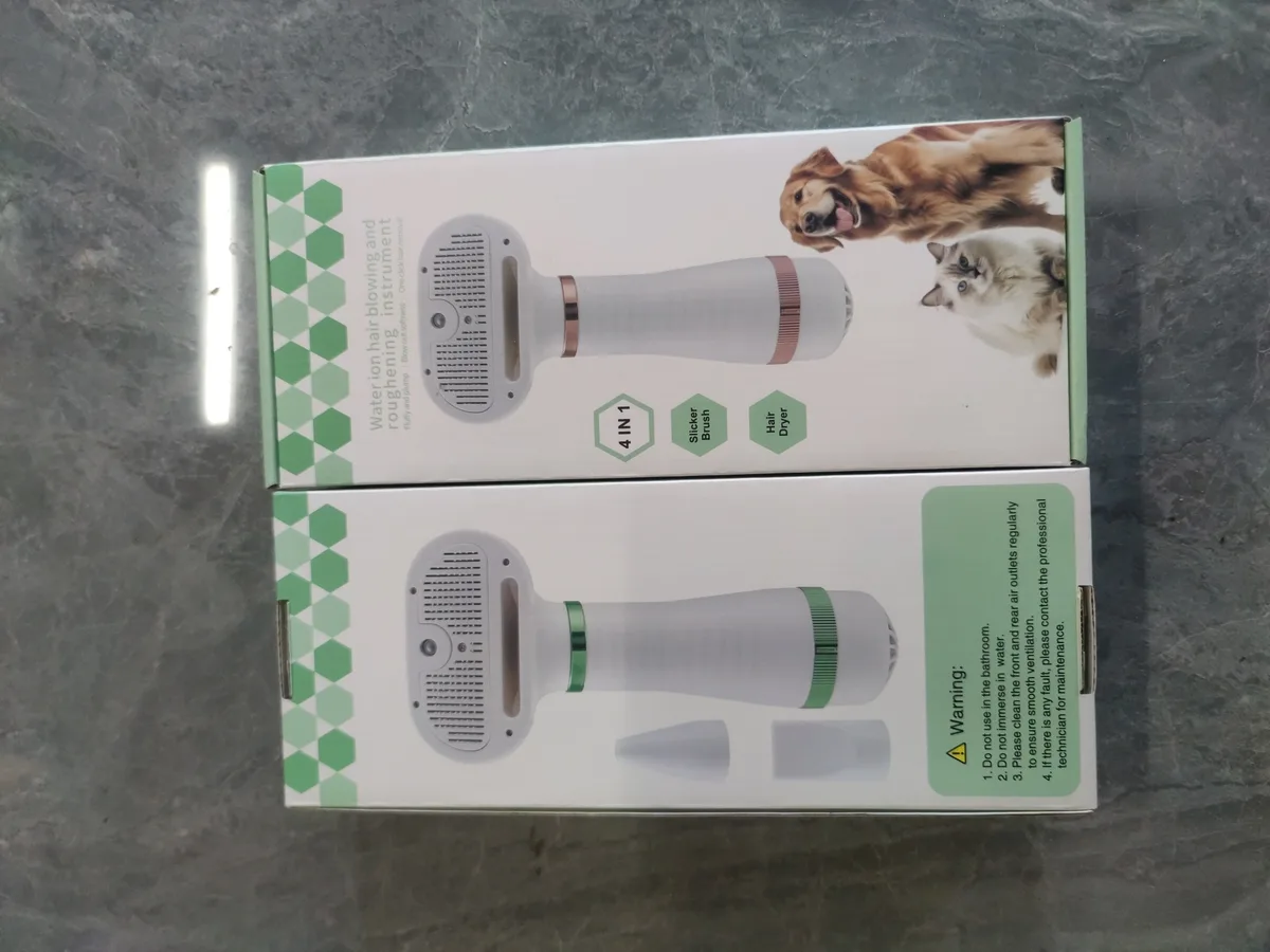 3-in-1 Steam Deshedding Brush for Cats, Dogs (PB-06) - detail