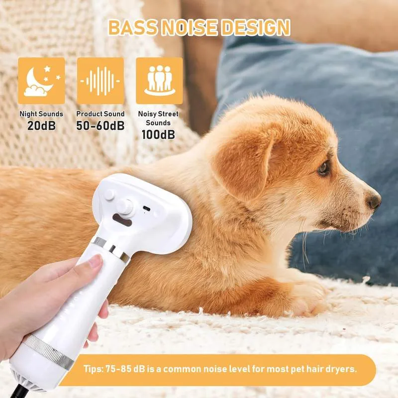 3-in-1 Steam Deshedding Brush for Cats, Dogs (PB-06)