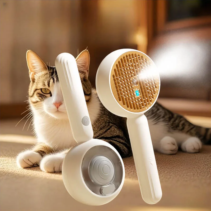 Electric Spray Pet Comb with Custom Logo (PB-08)