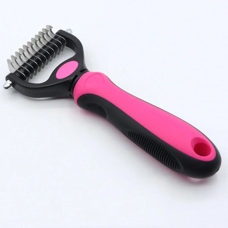 Double-Sided Dematting Comb for Dogs, Cats (PB-09)
