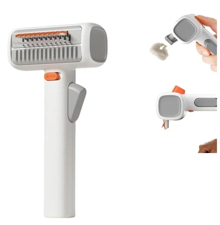 2-in-1 Detangler Comb with One-Click Clean (PB-10)