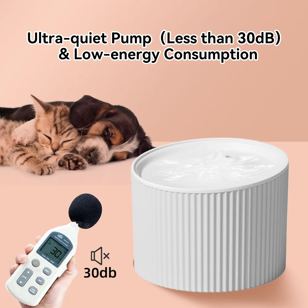 Wholesale Quiet Cat Water Fountain 2L with Carbon Filter - detail