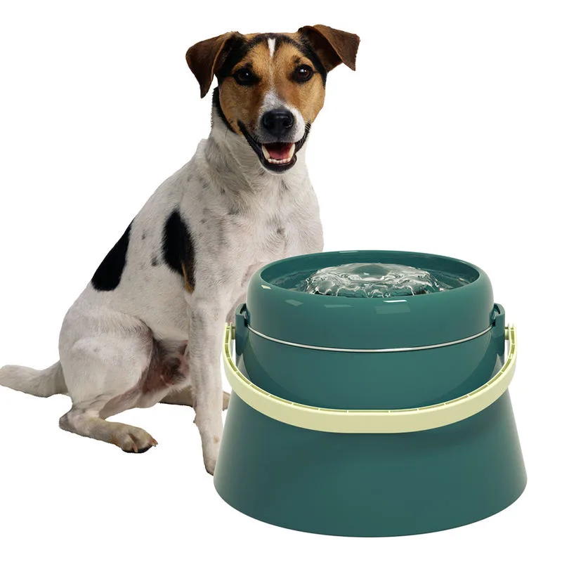 Cat Water Fountain with Stainless Bowl — 2.5L, Custom Colors