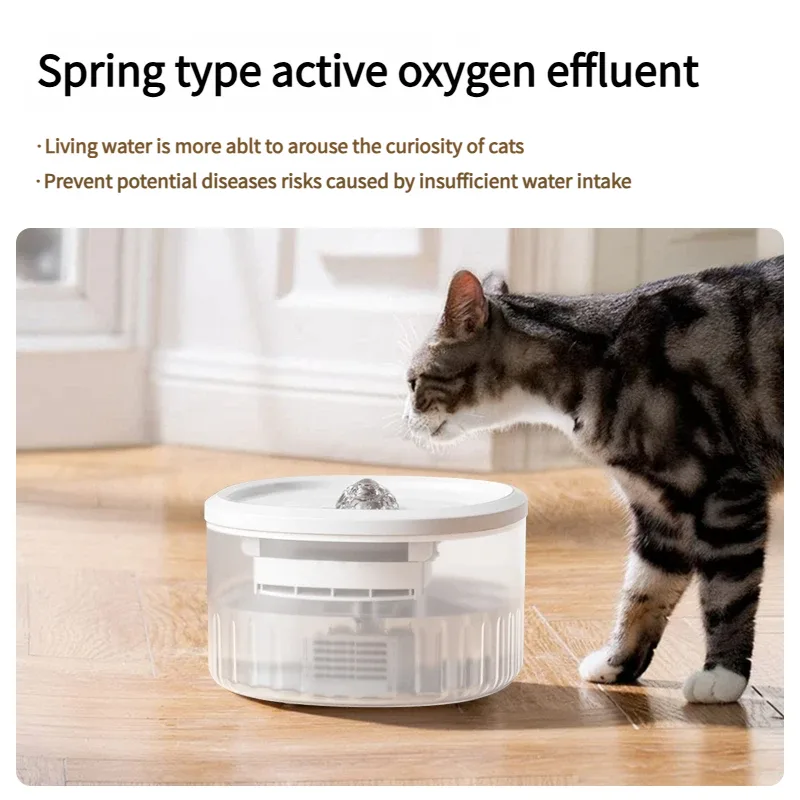 Battery-Powered Circulating Cat Fountain 3L — Bulk Orders