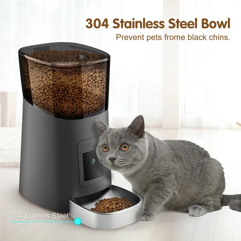 Wholesale Smart Cat Feeder with 1080p Camera — 6L, OEM Ready - detail