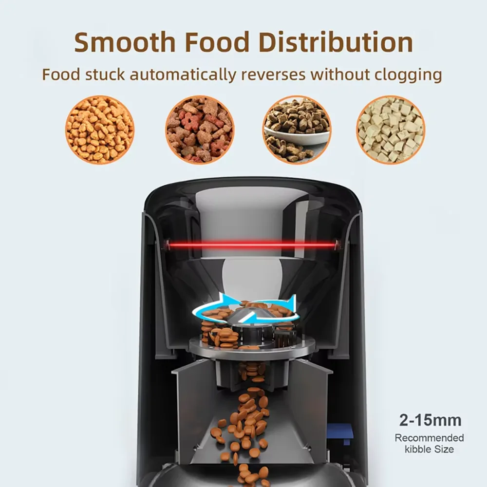 Wholesale Smart Cat Feeder with 1080p Camera — 6L, OEM Ready