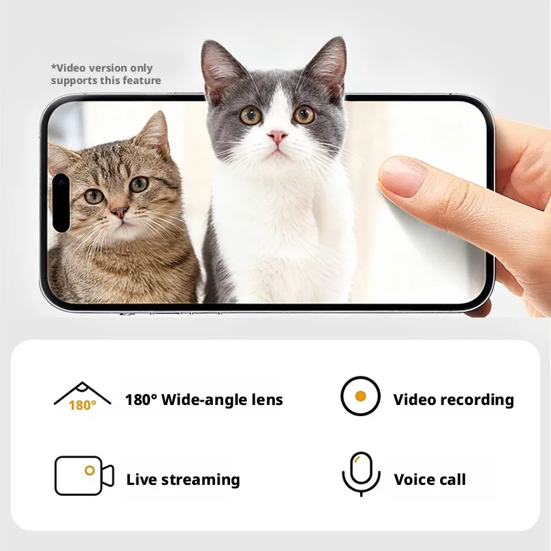 Bulk WiFi Pet Feeder with HD Camera, Voice and Twin Bowls