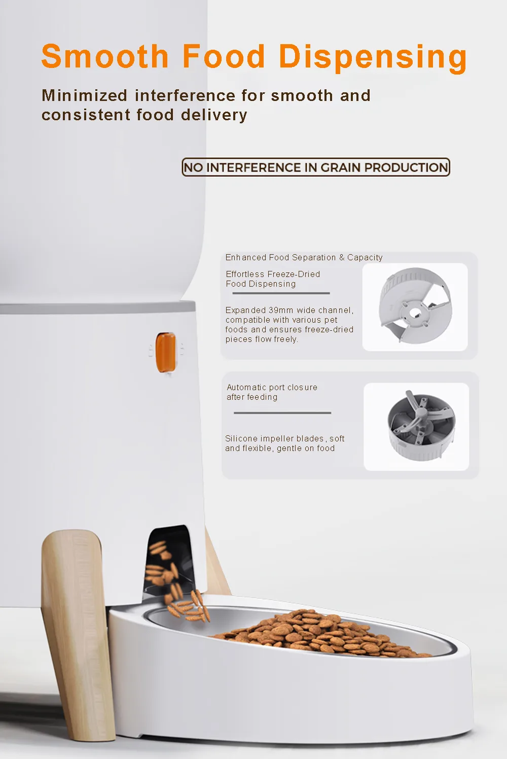 5L Smart Cat Feeder with Dual Stainless Bowls — Bulk MOQ 50 - detail