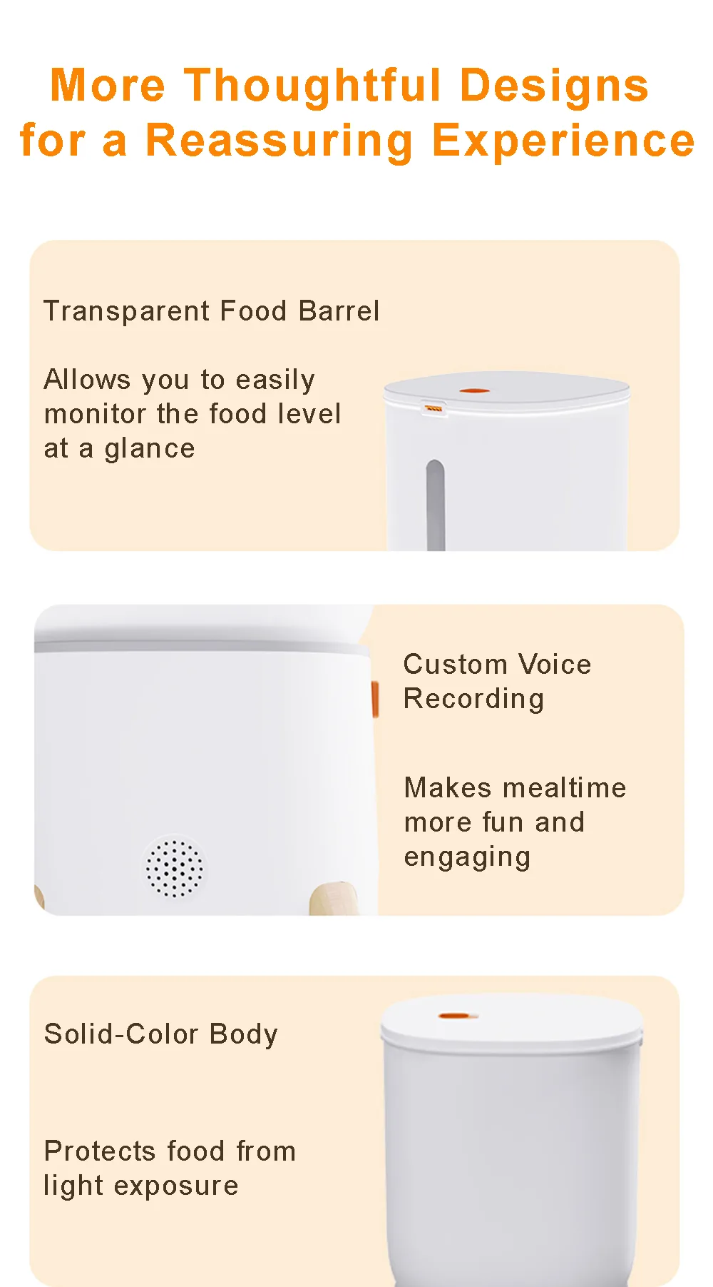 5L Smart Cat Feeder with Dual Stainless Bowls — Bulk MOQ 50 - detail