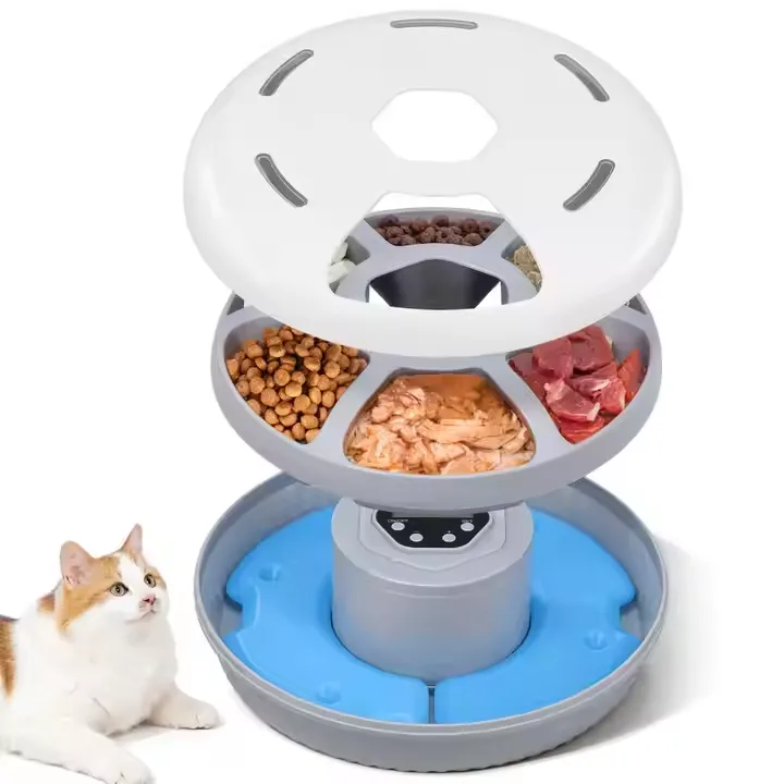 Timed Wet-Food Pet Feeder 2L with Fresh-Keeping Mode — Bulk - detail