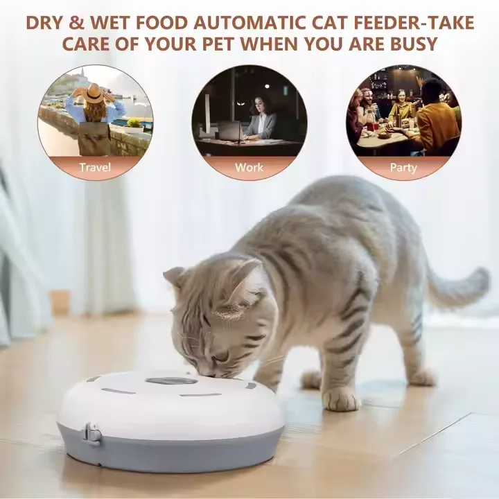Timed Wet-Food Pet Feeder 2L with Fresh-Keeping Mode — Bulk - detail