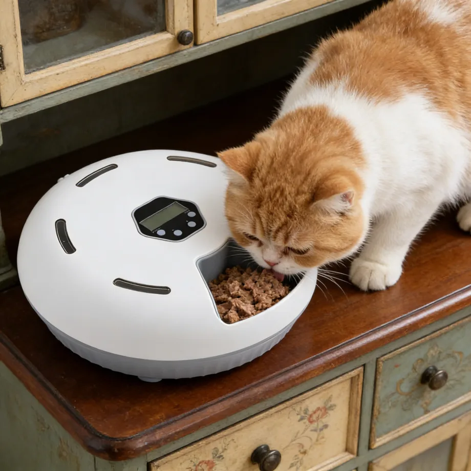 Timed Wet-Food Pet Feeder 2L with Fresh-Keeping Mode — Bulk