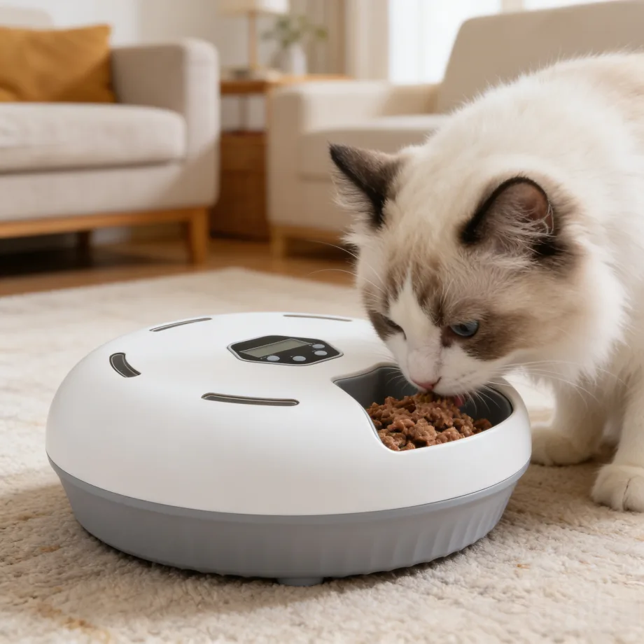 Timed Wet-Food Pet Feeder 2L with Fresh-Keeping Mode — Bulk