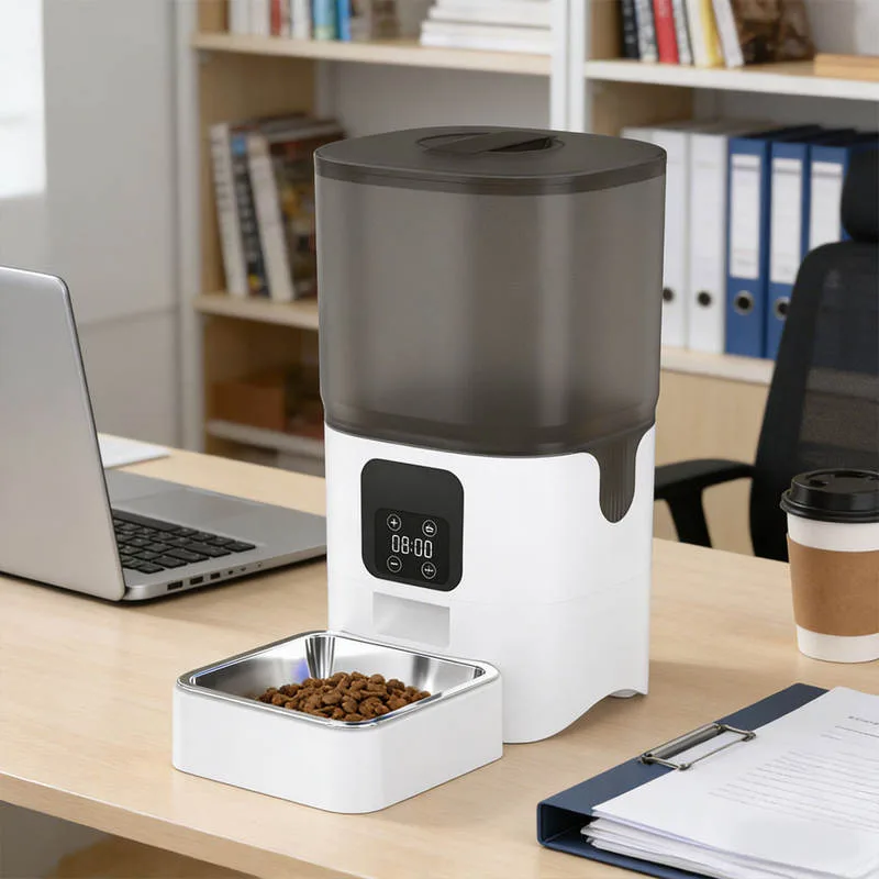 App-Controlled 6L Cat Feeder for Scheduled Portions — Wholesale