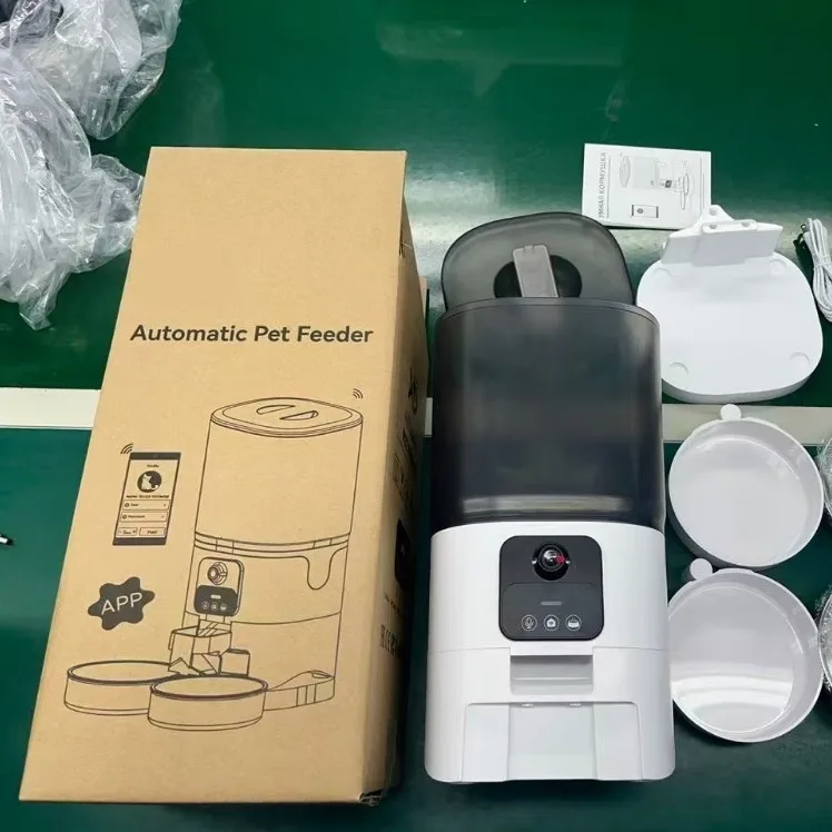 App-Controlled 6L Cat Feeder for Scheduled Portions — Wholesale