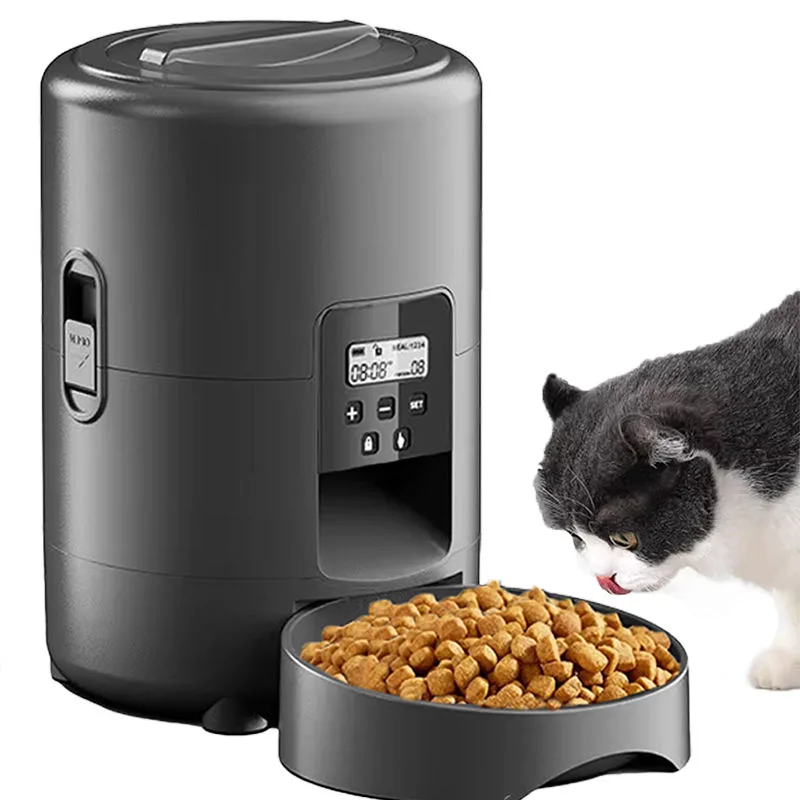 2L Programmable Cat Food Dispenser, Button-Control — Bulk Supply