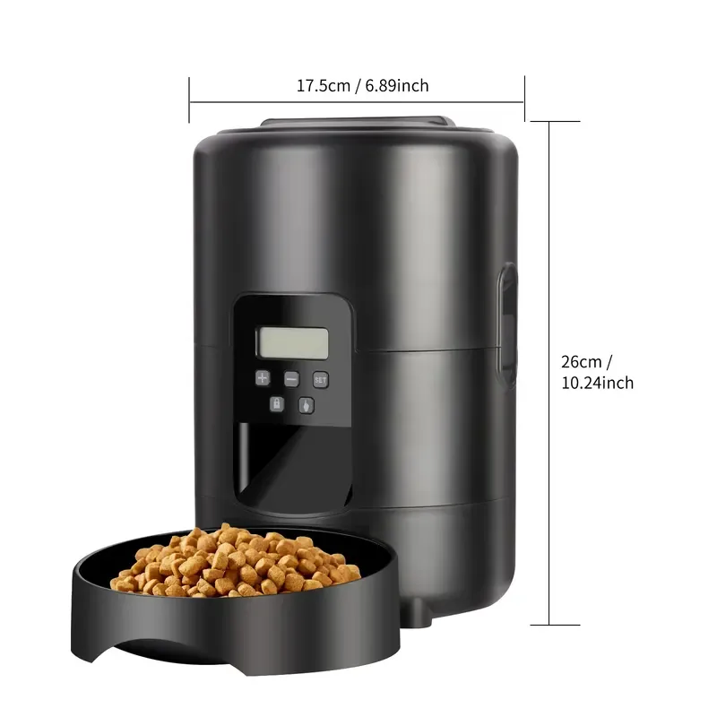 2L Programmable Cat Food Dispenser, Button-Control — Bulk Supply