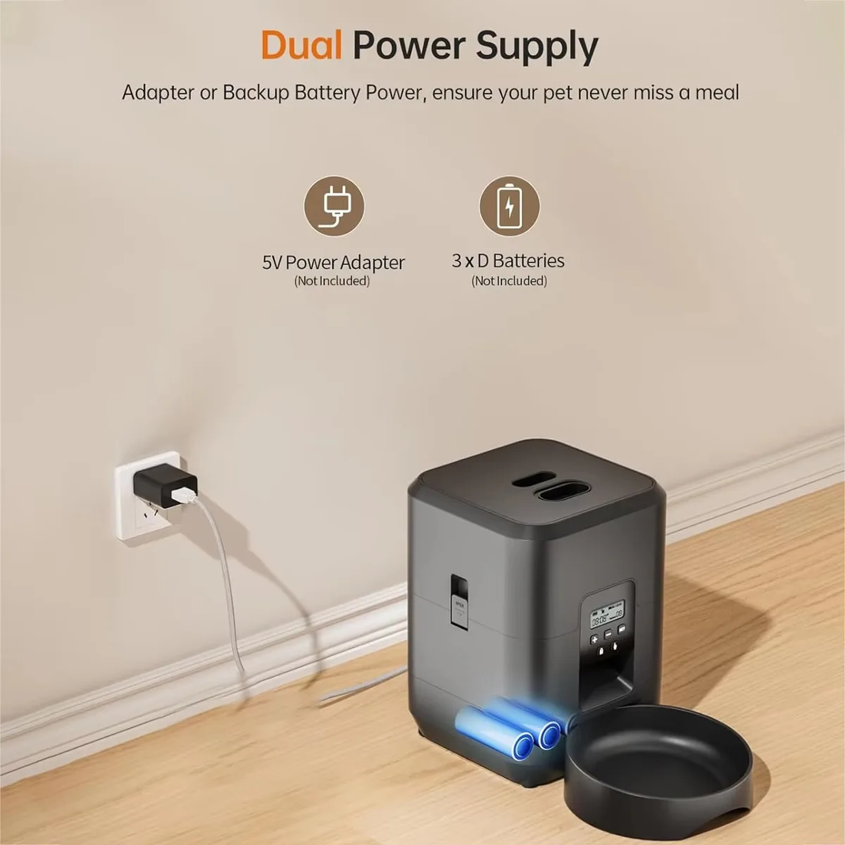 2L Dual-Band WiFi Cat Feeder with Alerts — Wholesale Tier - detail