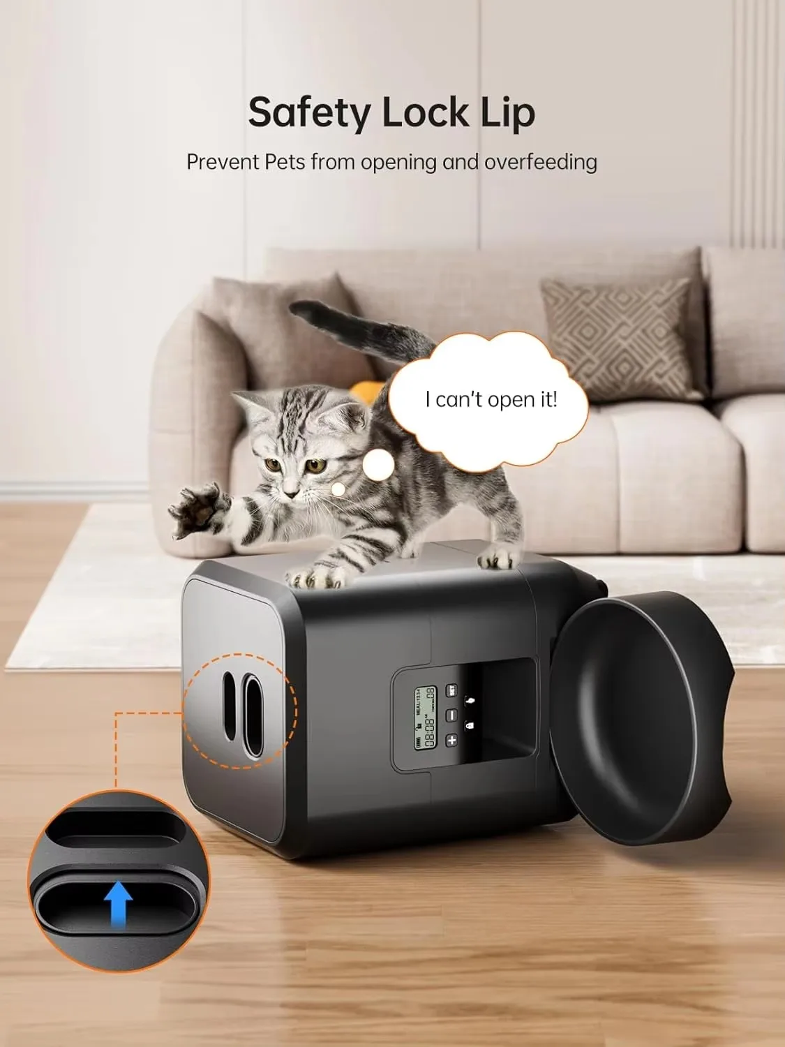 2L Dual-Band WiFi Cat Feeder with Alerts — Wholesale Tier - detail
