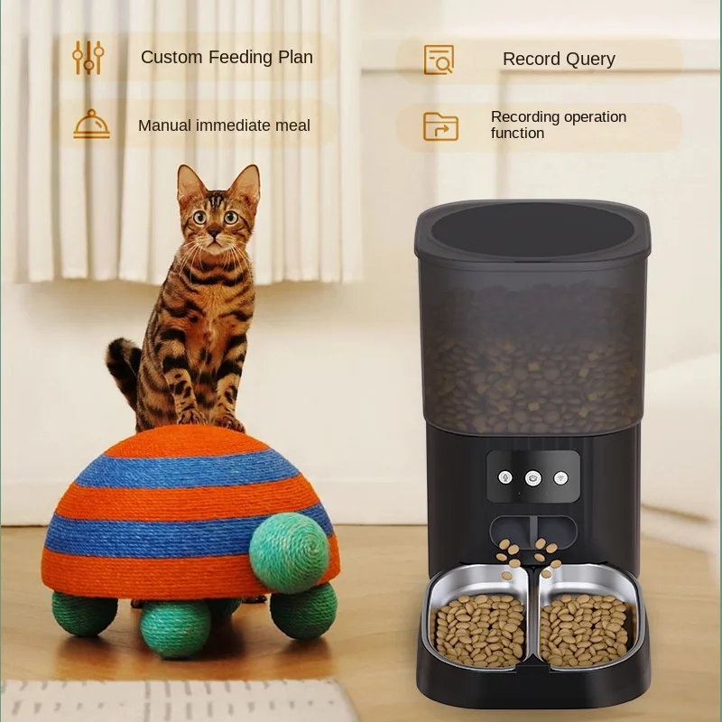 8L High-Capacity WiFi Pet Feeder with Camera and App - detail