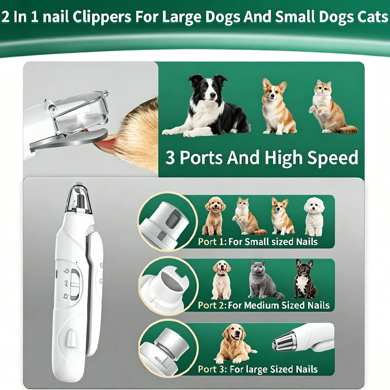 Wholesale Pet Nail Grinder and Clipper Combo (PG-01) - detail