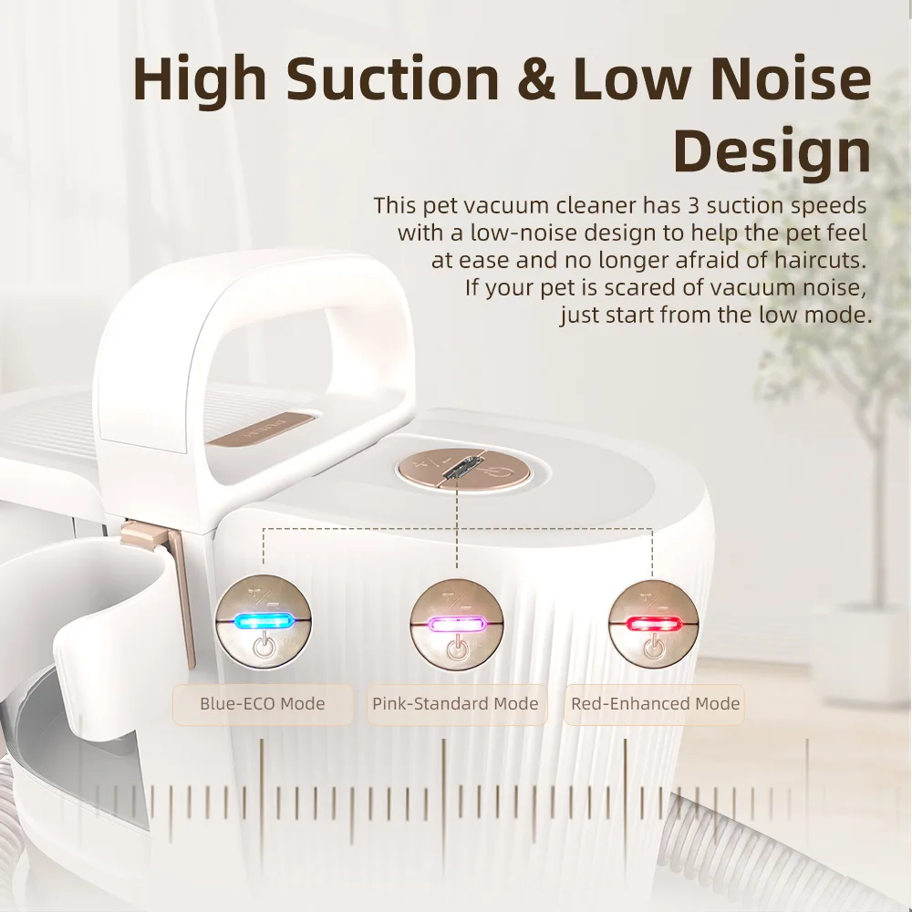 Pet Grooming Vacuum and Dryer Kit, up to 17 kPa (PG-02) - detail