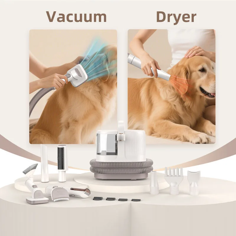 Pet Grooming Vacuum and Dryer Kit, up to 17 kPa (PG-02)