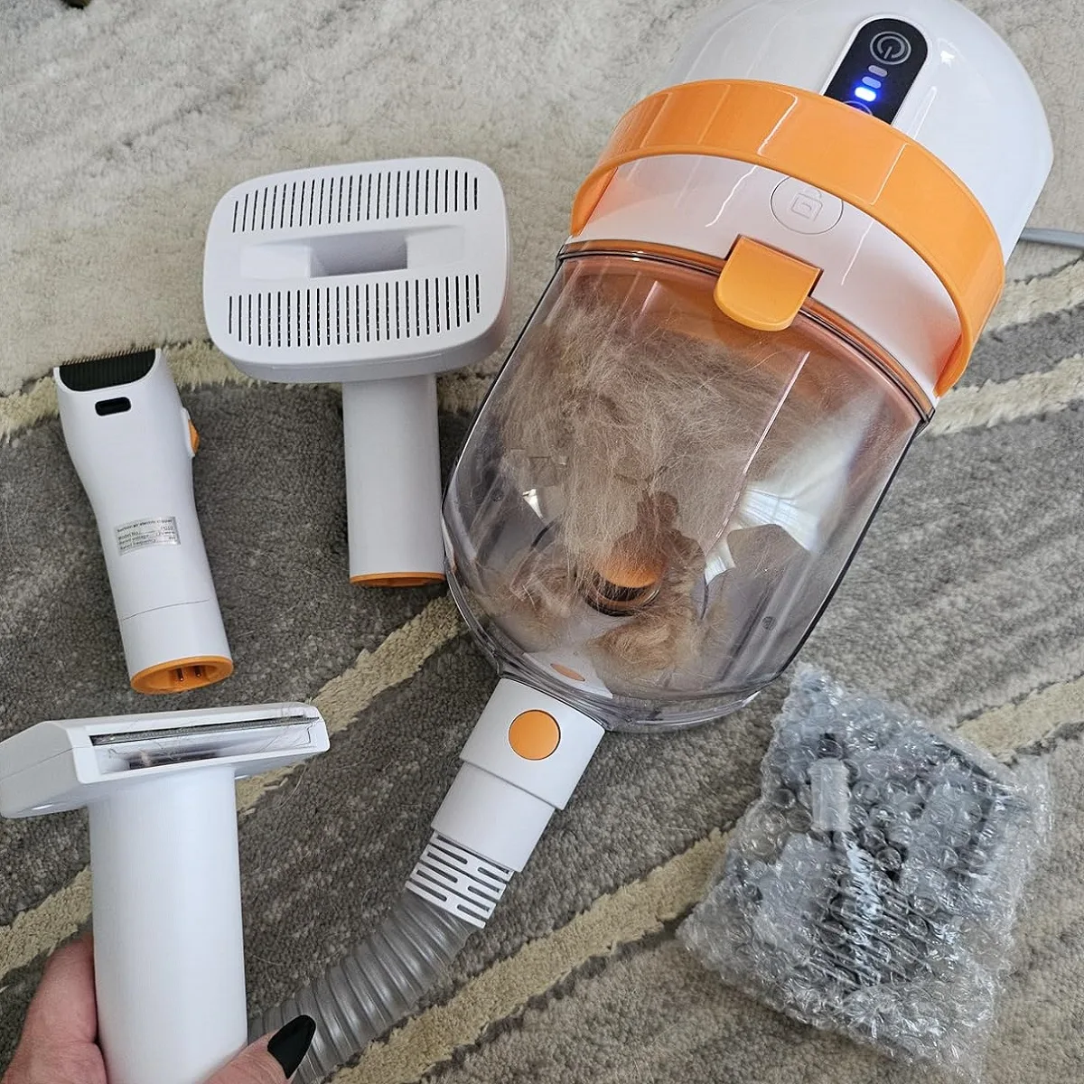 Adjustable-Suction Pet Vacuum for Private Label (PG-03) - detail