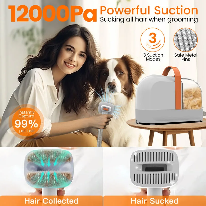 Adjustable-Suction Pet Vacuum for Private Label (PG-03)