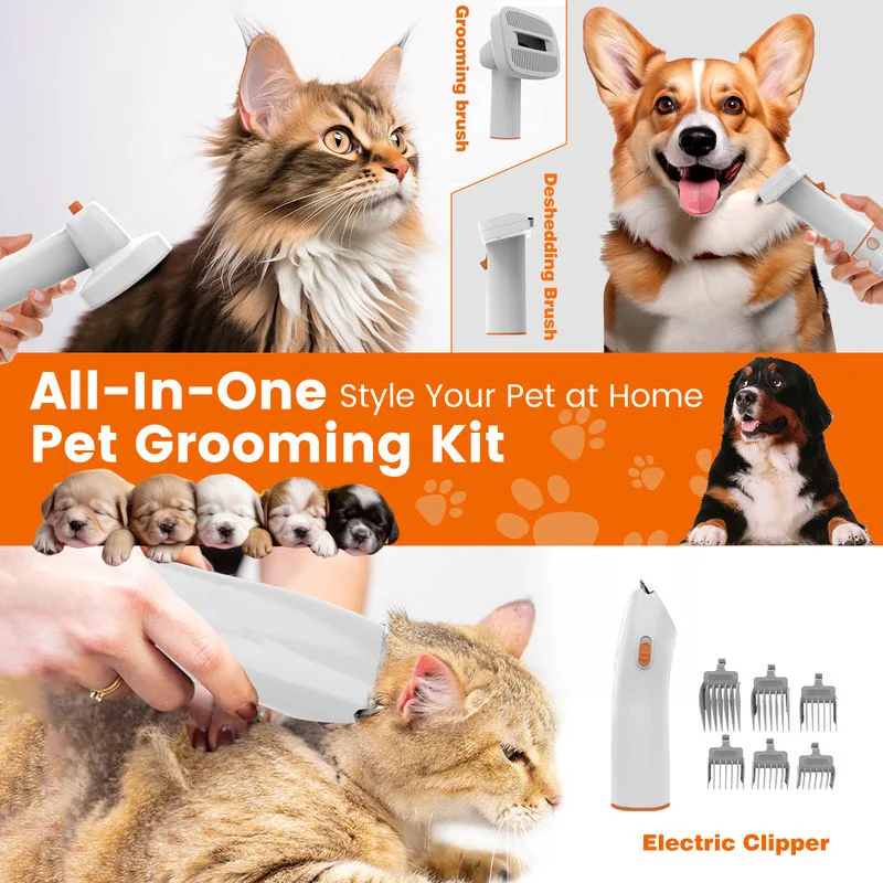 Adjustable-Suction Pet Vacuum for Private Label (PG-03)