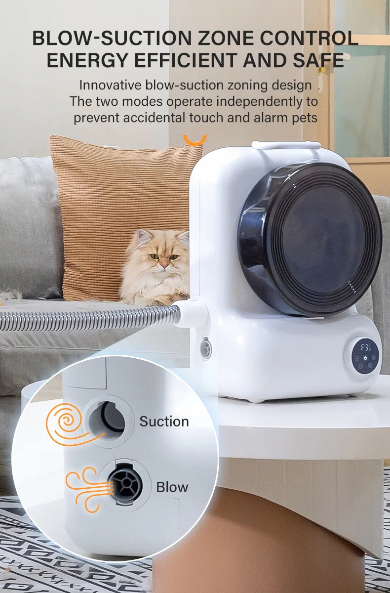 900W Pet Grooming Vacuum Dryer for Salon Retail (PG-05) - detail