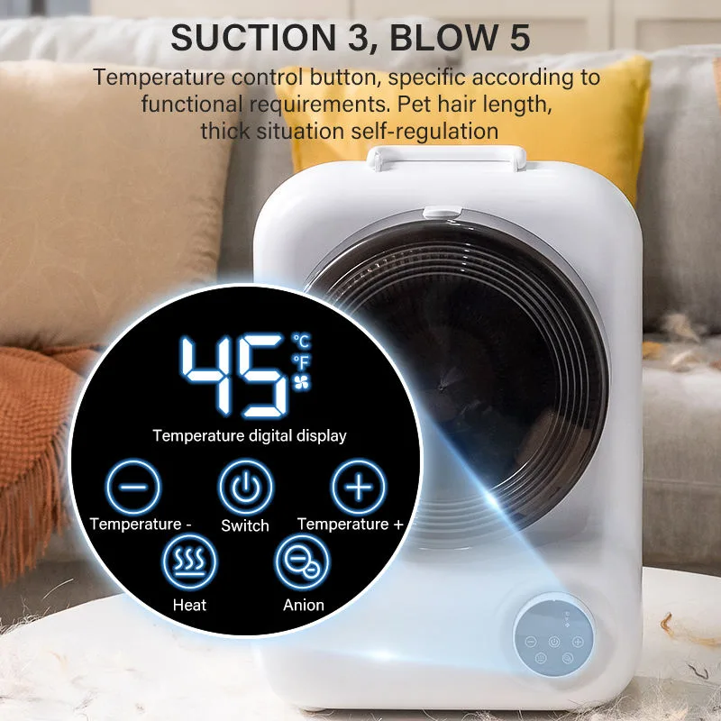 900W Pet Grooming Vacuum Dryer for Salon Retail (PG-05)