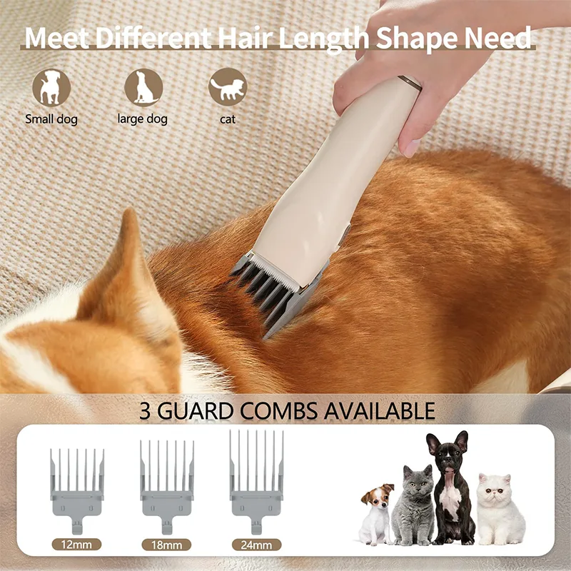 Pet Grooming Vacuum and Clipper Kit in Case (PG-06)
