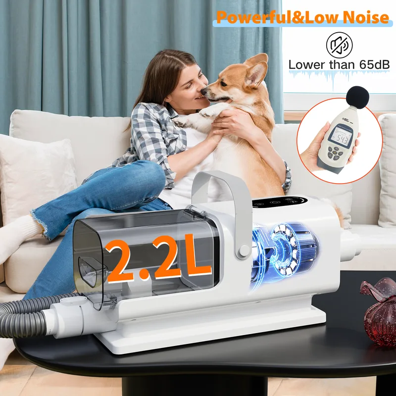 Plug-In All-in-One Pet Grooming Vacuum Kit (PG-07)