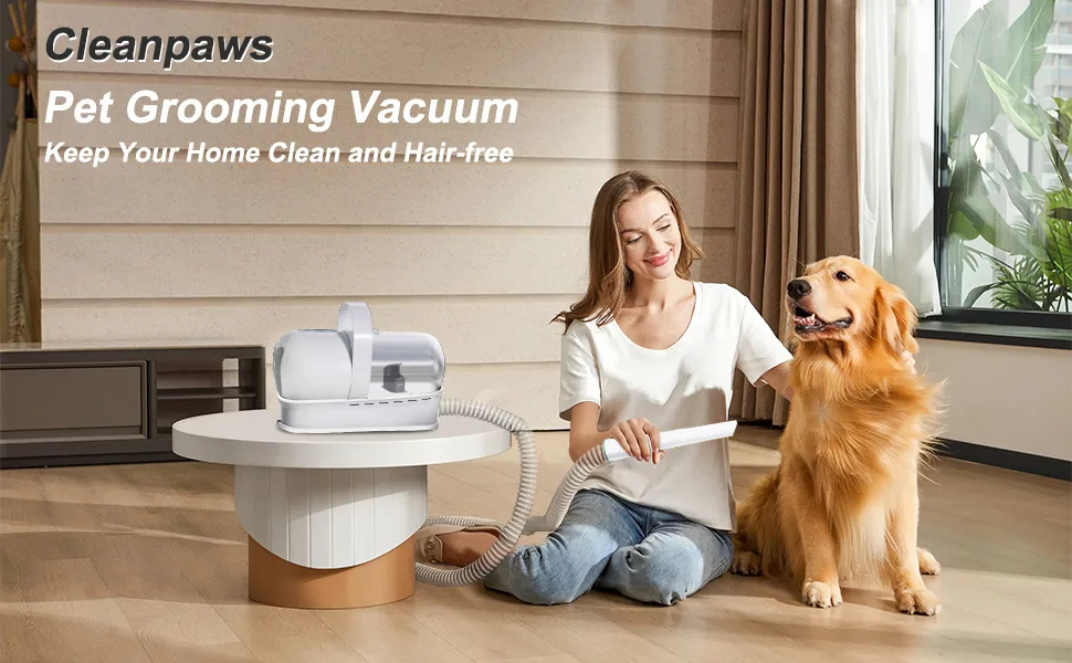 7-in-1 Dog Grooming Vacuum Kit, Multi-Plug (PG-09) - detail