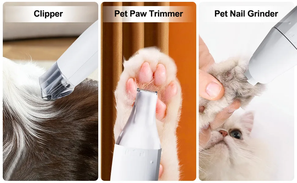 7-in-1 Dog Grooming Vacuum Kit, Multi-Plug (PG-09) - detail