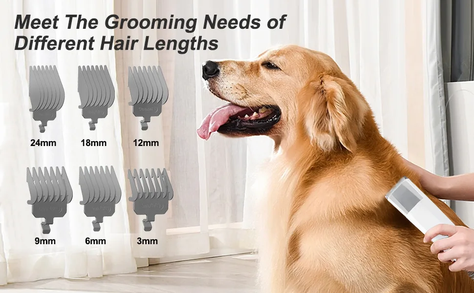 7-in-1 Dog Grooming Vacuum Kit, Multi-Plug (PG-09) - detail