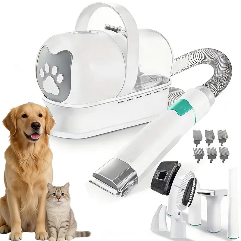 7-in-1 Dog Grooming Vacuum Kit, Multi-Plug (PG-09)