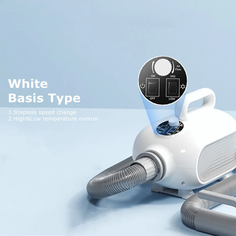 2000W Pet Hair Dryer with 3 Nozzles, Bulk (PG-10)