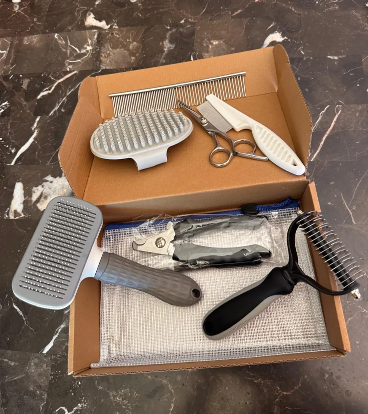 9-Tool Pet Grooming Combo Kit, Stock Ships Fast (PG-11) - detail